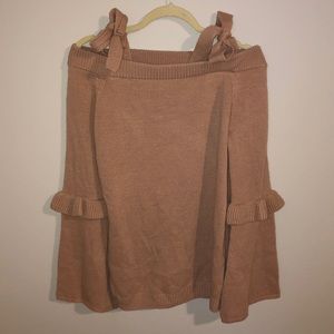 Promesa off the shoulder sweater